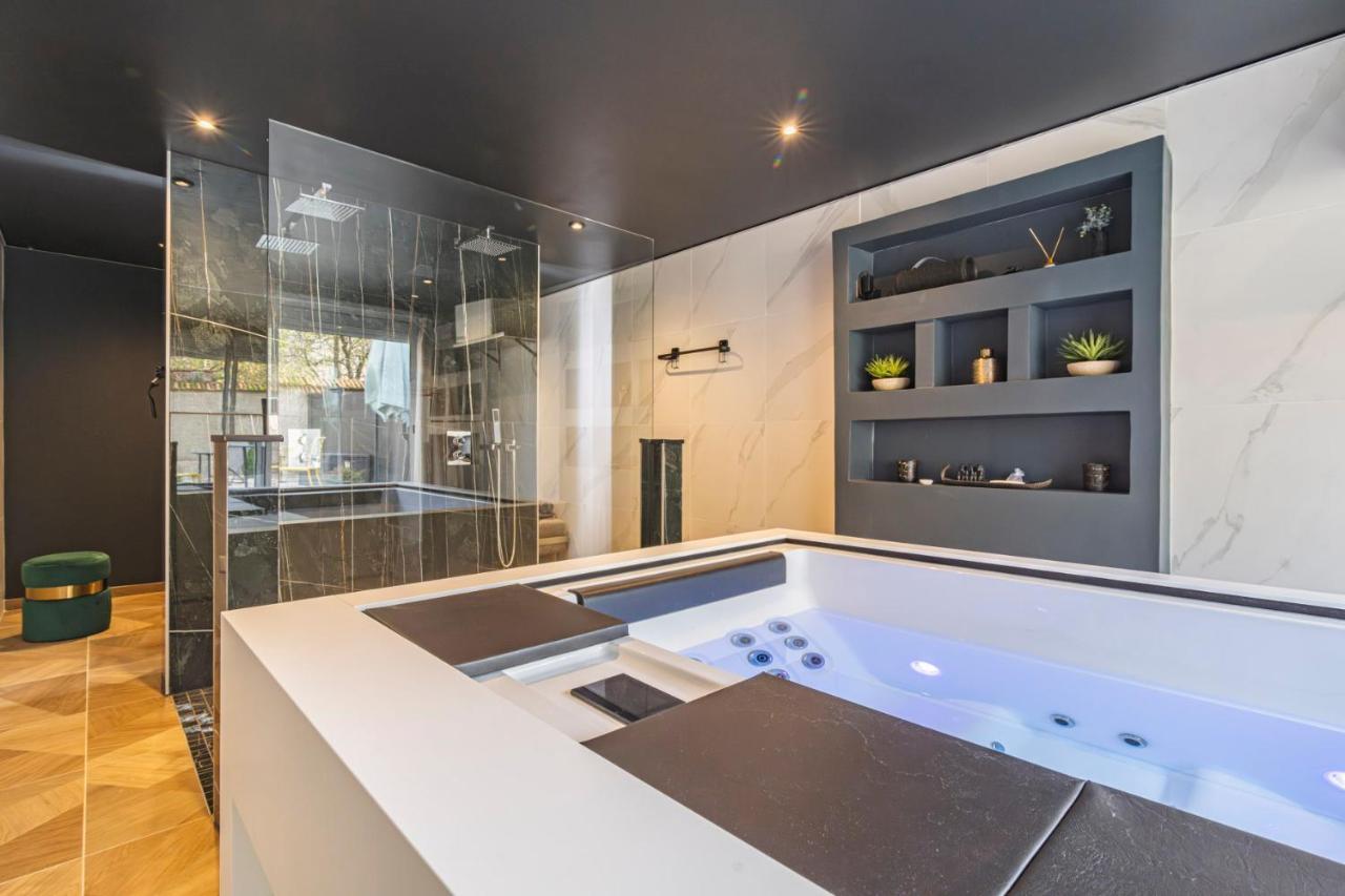 Art Deco Lesage & Spa Reims Bagian luar foto